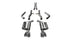 Corsa Xtreme Cat-Back Exhaust 15+ Dodge Challenger 6.4 / 6.2